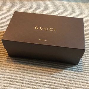 Gucci Shoe Box